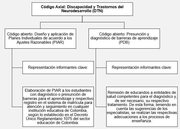 Interpretación de códigos discapacidad y trastornos del neurodesarrollo